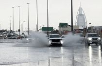 سیلاب در امارات 