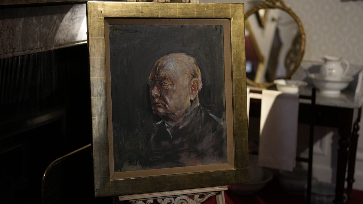 Winston Churchill hated his portrait – and now it’s up for auction thumbnail