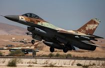 هواپیمای جنگی اسرائیل در پایگاه هوایی نواتیم