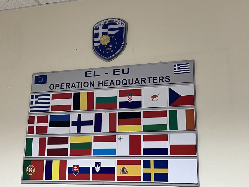 Hauptquartier von EUNAVFOR in Larissa