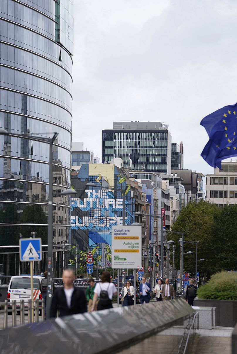 Brussels EU district