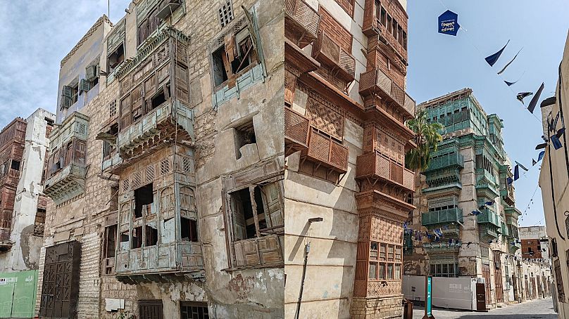 The transformation of Jeddah's historic buildings