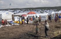 مخيمات اللاجئين في غوما. 2024/03/13