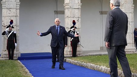 Josep Borrell, en la reunión del G7
