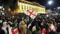 Protestas multitudinarias en Georgia por la "Ley Rusa"