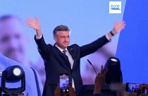 Wahlsieger: Ministerpräsident Andrej Plenković 