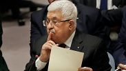 الرئيس الفلسطيني محمود عباس يتحدث خلال اجتماع لمجلس الأمن في مقر الأمم المتحدة، الثلاثاء، 11 فبراير/شباط 2020