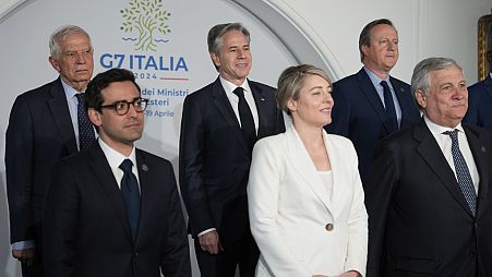 Die Außenminister der G7 haben sich auf der italienischen Insel Capri versammelt.