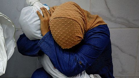 Mohammed Salem won the World Press Photo Award of the Year