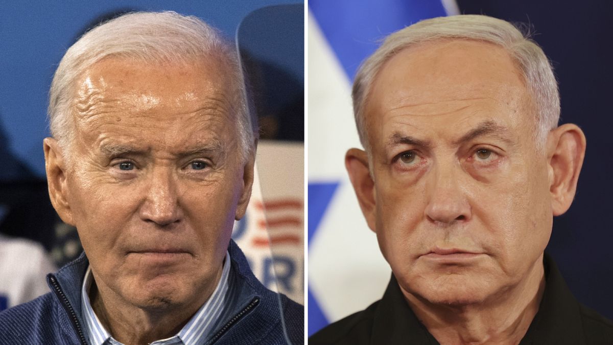 Az amerikai elnök és az izraeli  miniszterelnök