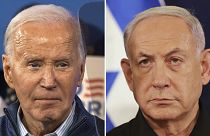Az amerikai elnök és az izraeli  miniszterelnök