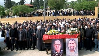 مراسم خاکسپاری محمد سرور در لبنان