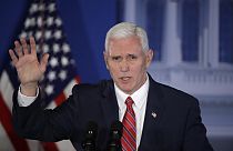 Former U.S. vice president Mike Pence