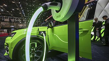Se presenta el nuevo coche eléctrico Renault R5 E-Tech, durante la jornada de prensa del 91º Salón Internacional del Automóvil de Ginebra (GIMS) en Ginebra, Suiza, lunes 26 de febrero de 2024.