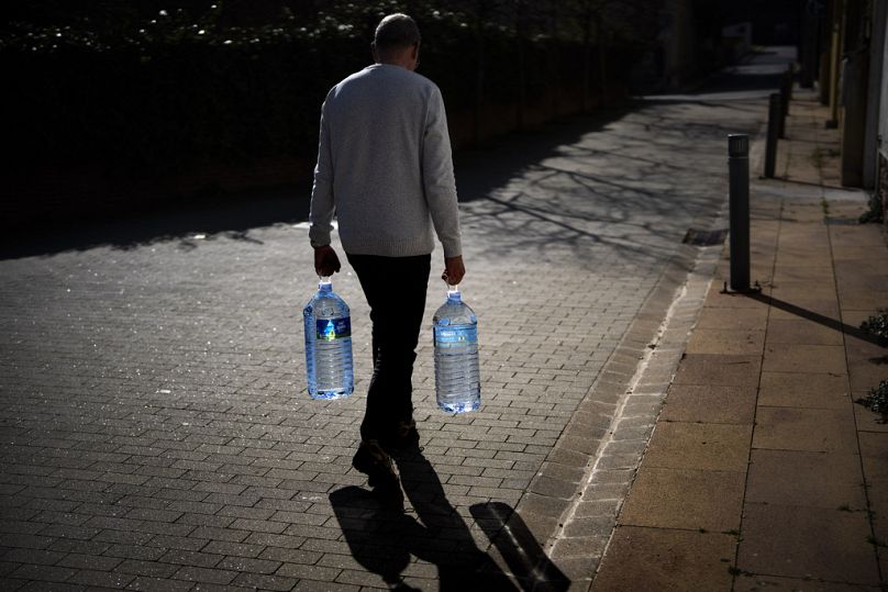 La sequía en España ha traído restricciones de agua en Cataluña