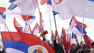 Bosnalı Sirplar BM'yi protesto etti