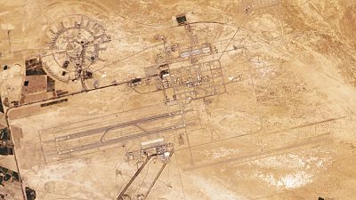A base aérea em Isfahan que seria alvo do ataque israelita desta manhã