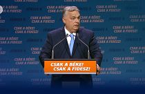Ein Ausschnitt aus dem Webcast von Orbáns Rede