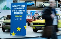 A campaign by the European Parliament to call upon people to register to vote.