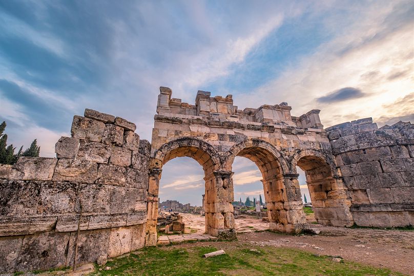 L’antica città di Ierapoli, Denizli.
