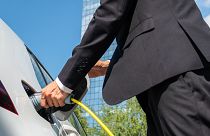 Electric car leasing plans are part of the "green perks" being offered by some companies to employees.