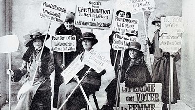 Les suffragettes françaises au début du siècle 