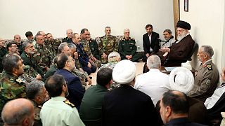 دیدار علی خامنه‌ای با جمعی از فرماندهان نظامی