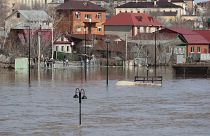 Weiteres Hochwasser bedroht die Regionen Tjumen und Kurgan in Sibirien in Russland