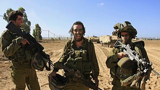 Gazze sınırındaki İsrail askerleri (arşiv) 