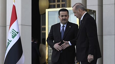 Cumhurbaşkanı Recep Tayyip Erdoğan, Irak Başbakanı Muhammed Şiya es-Sudani ile Bağdat'ta görüştü