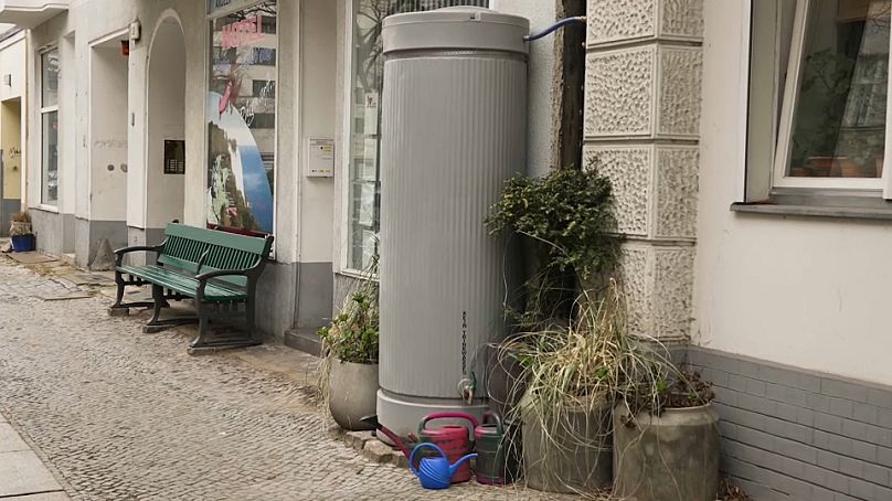 Los vecinos de Fritschestrasse han creado espacios verdes e instalado un sistema de recogida de aguas pluviales.