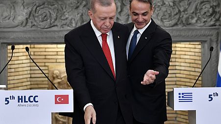 Miçotakis ve Erdoğan 