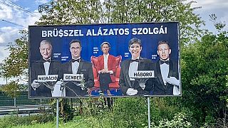 Anti-EU-Plakatkampagne in Ungarn