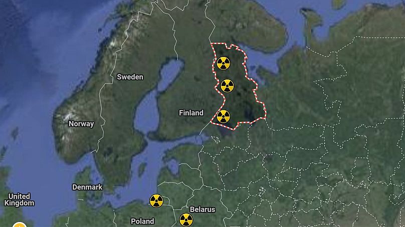 Orosz nukleáris telepítések a NATO határain