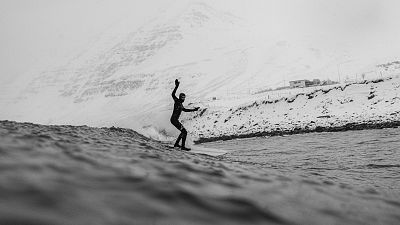 Thomas Meurot on capturing the icy thrill of surfing in wintertime Iceland