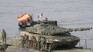 ARCHIVO: Presencia española en las maniobras militares de la OTAN "Steadfast Defender 24" en Korzeniewo, Polonia, el lunes 4 de marzo de 2024