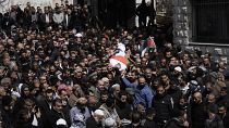 تشييع شاب قتل برصاص إسرائيلي بالضفة الغربية المحتلة