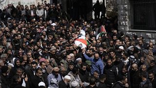 تشييع شاب قتل برصاص إسرائيلي بالضفة الغربية المحتلة