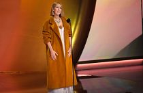 Céline Dion conta em pormenor a vida com a Síndrome da Pessoa Rígida - na foto da 66ª edição dos Grammy Awards - fevereiro de 2024