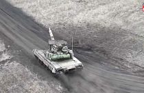 El Ministerio de Defensa de Ucrania publica imágenes de los combates de artillería