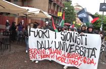 طلاب في إيطاليا يطالبون بوقف تعاون جامعاتهم مع الجامعات الإسرائيلية