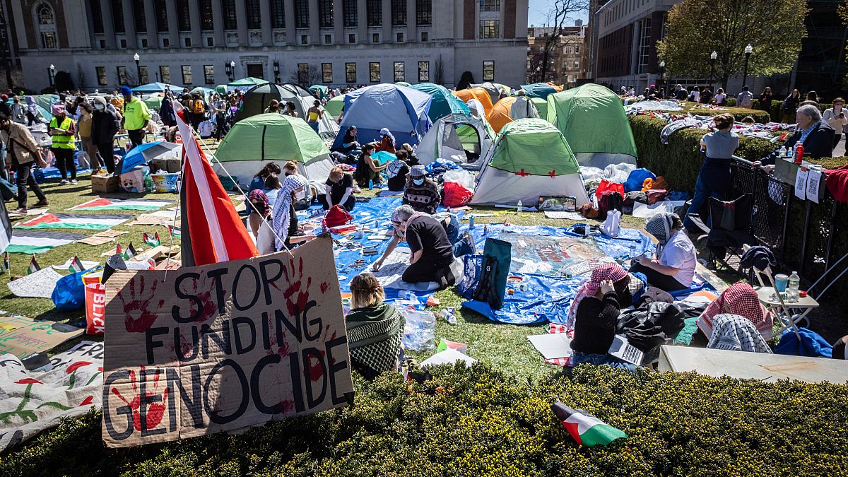 Студенти в САЩ са изправени пред арест заради пропалестински протести