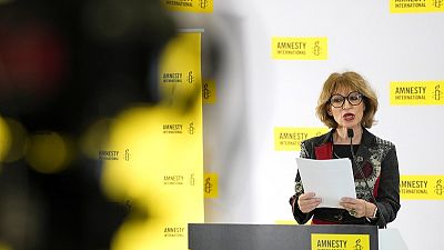 Agnes Callamard, az Amnesty International főtitkára 