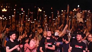 Факельное шествие в память о жертвах Геноцида армян 1915 года в Ереване