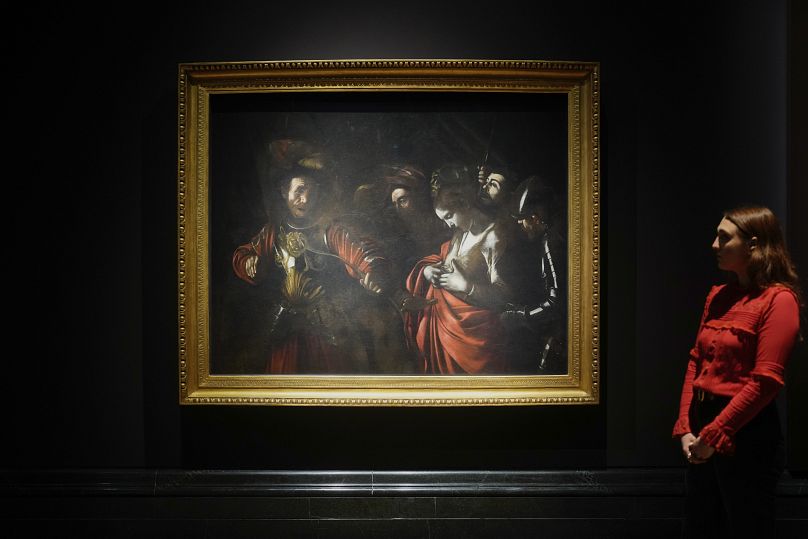 "Martyrdom of Saint Ursula" by Italian artist Michelangelo Merisi da Caravaggio.