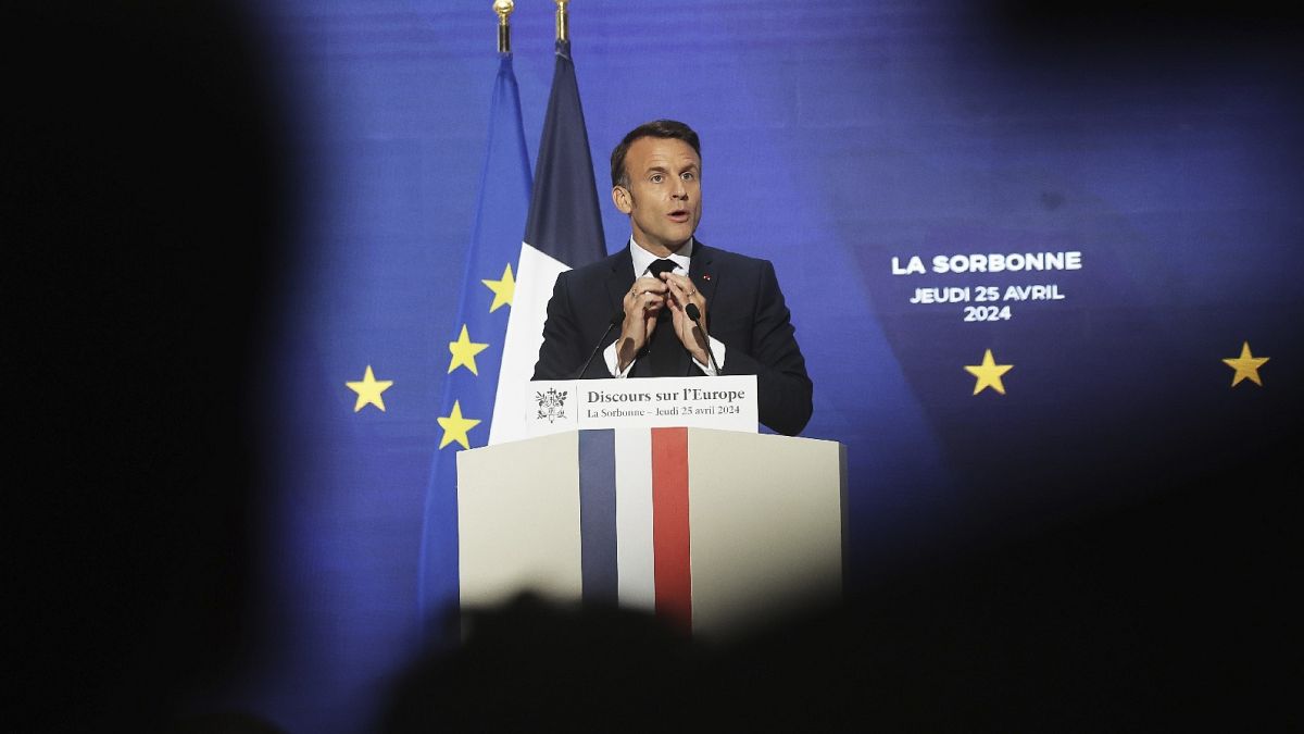 'Europe is mortal,' Macron warns as he calls for more EU unity and sovereignty in landmark speech thumbnail