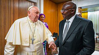Ghana's vice President, Bawumia meets Pope Francis in historic Vatican visit