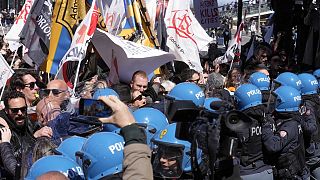 Venedik'e giriş ücretini kent sakinleri protesto etti