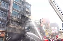 Captura de vídeo del incendio
