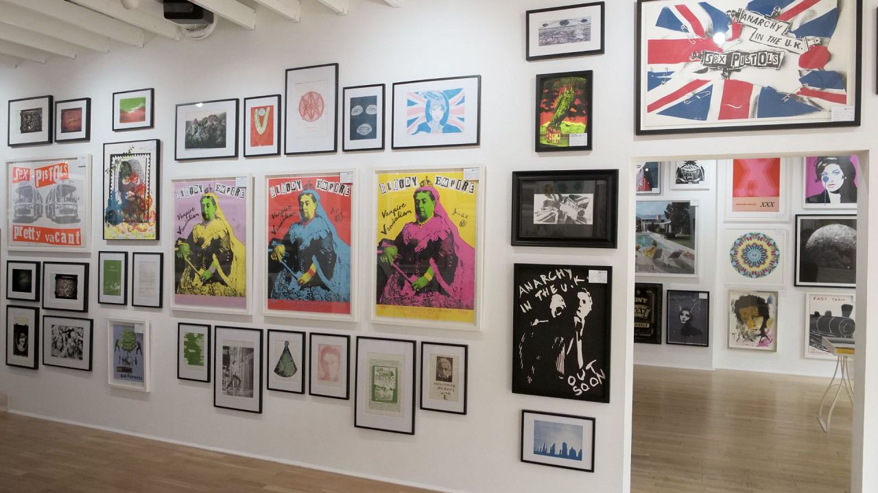 'Jamie Reid: A Lifetime of Radical Gestures' displays at Enter Gallery